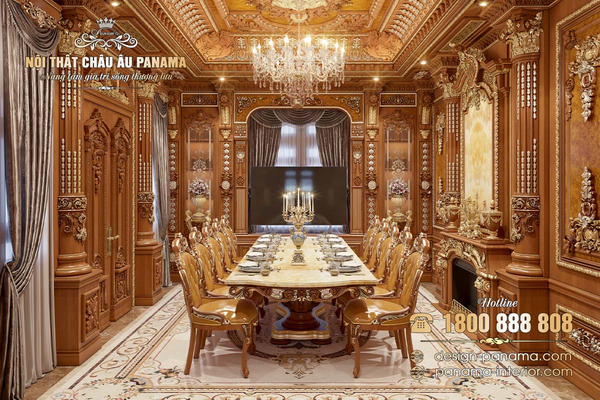 Bàn ăn tân cổ điển