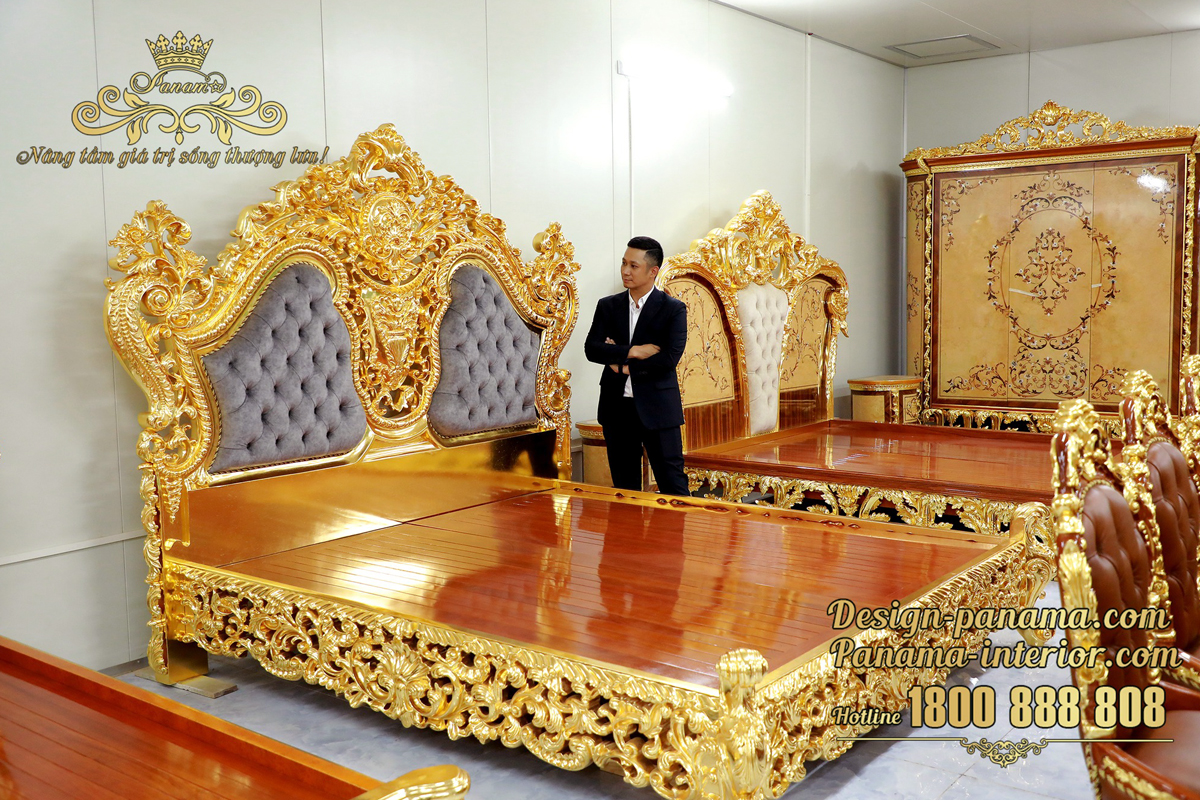 Giường ngủ tân cổ điển